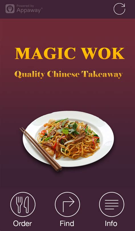 Magic wok birminham memu